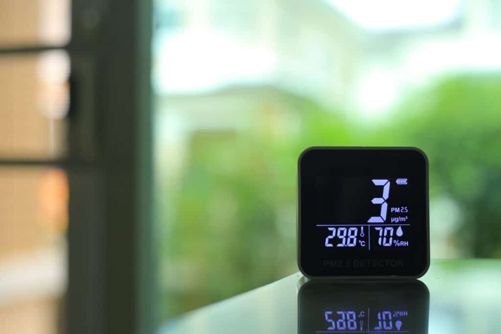 Indoor Air Quality - IAQ Monitoring Devices.