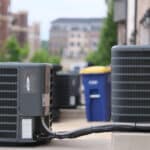 Residential air conditioner units, HVAC Maintenance.