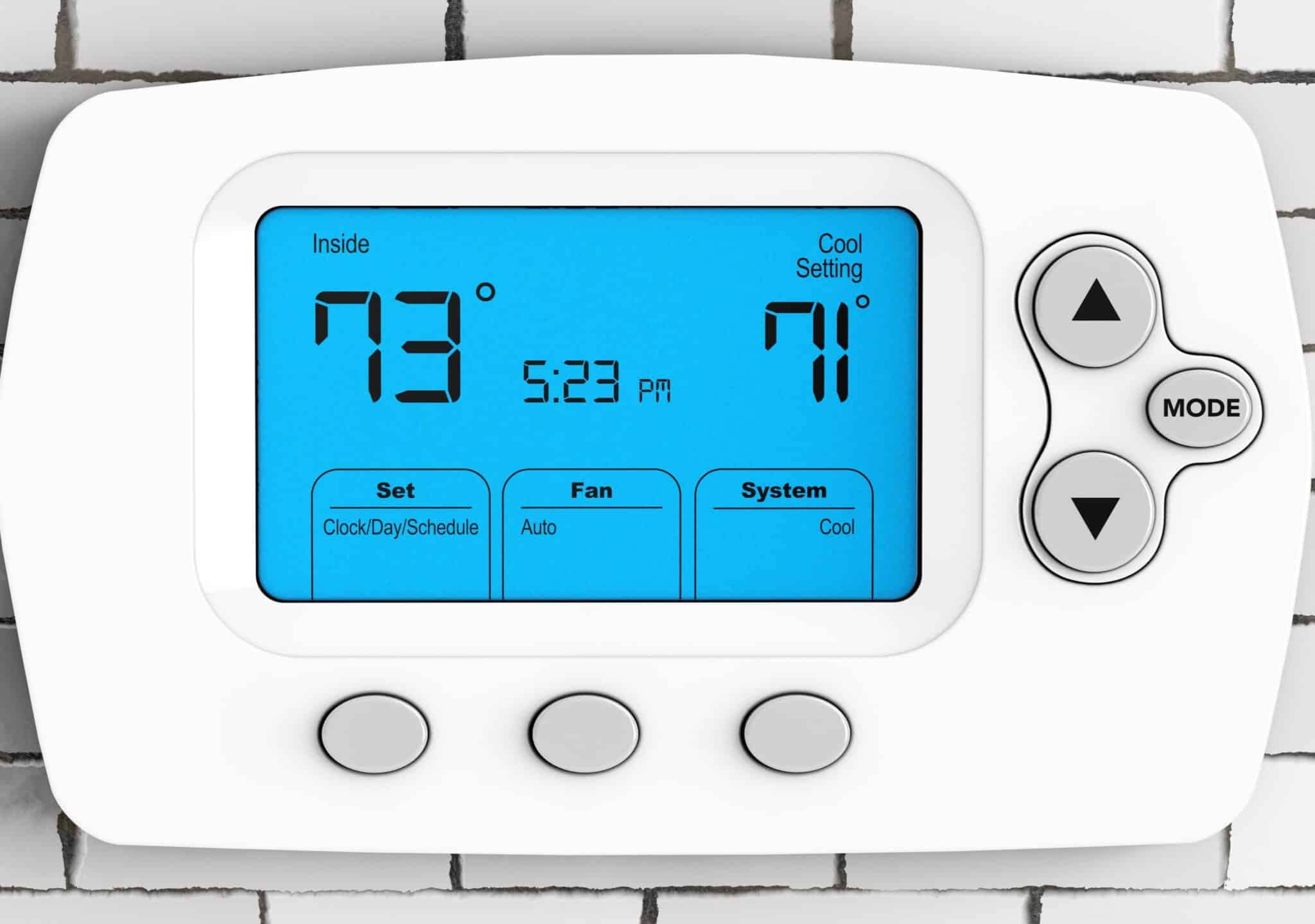 Programmable thermostats.